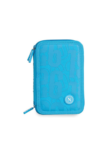 Ssc Napoli- Astuccio 3 zip completo azzurro 2026/27