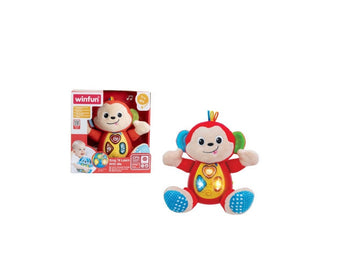 Scimmietta- Peluche allegre melodie luci e suoni