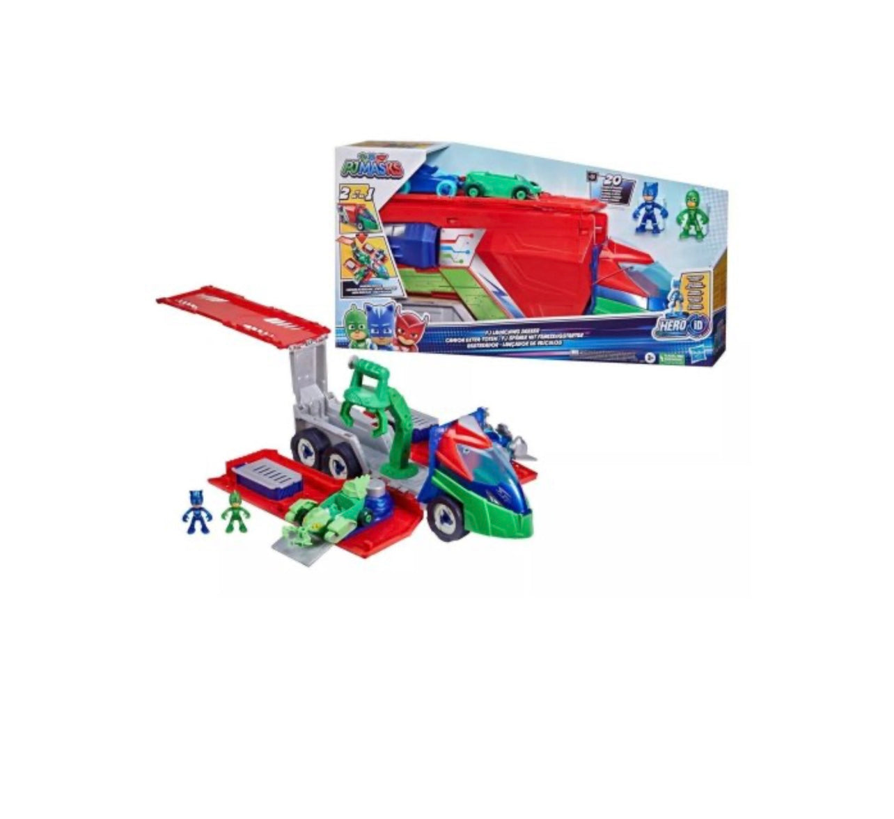 Pj Masks- Camion extra totem con personaggi inclusi