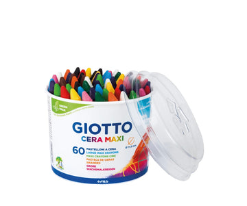 Giotto- Cera maxi 60 pastelloni a cera