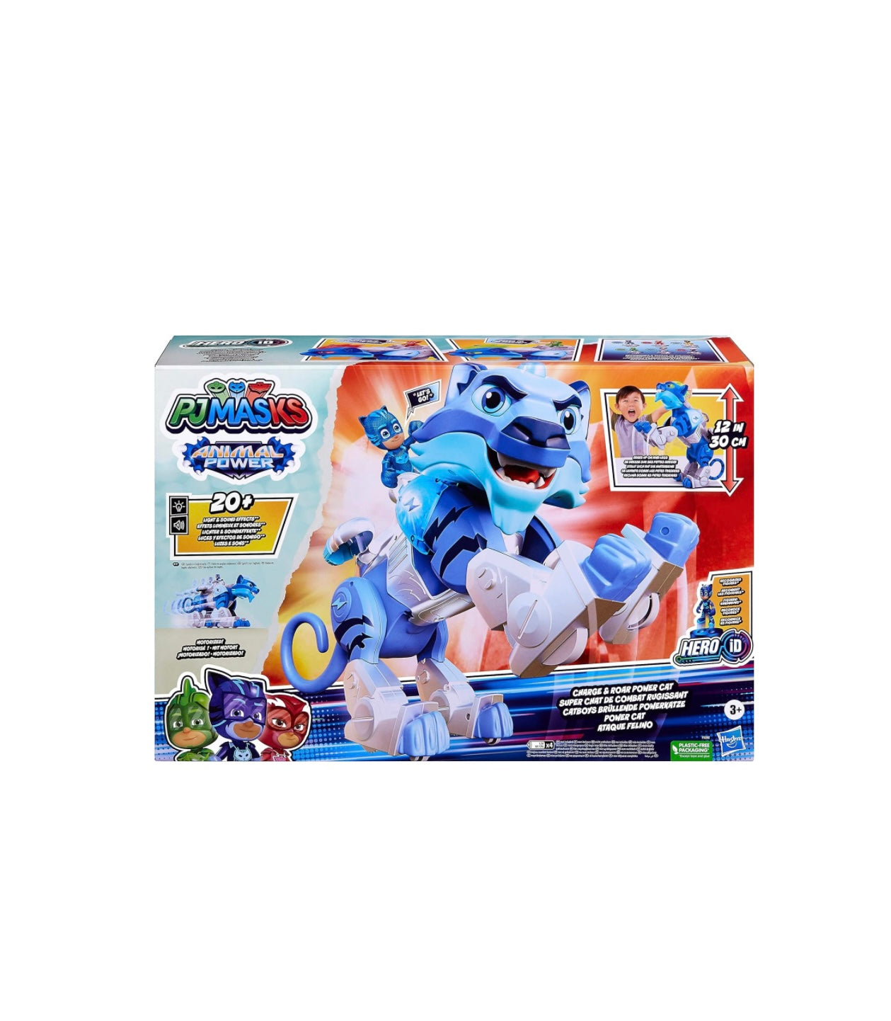 Pj Masks- Gatto da battaglia luci e suoni