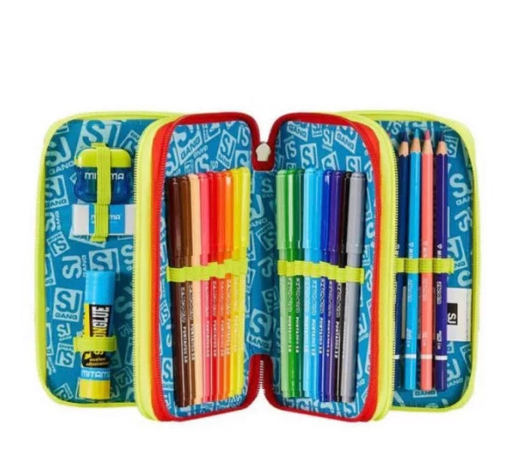 Sj Gang- Astuccio 3 zip completo funny goal