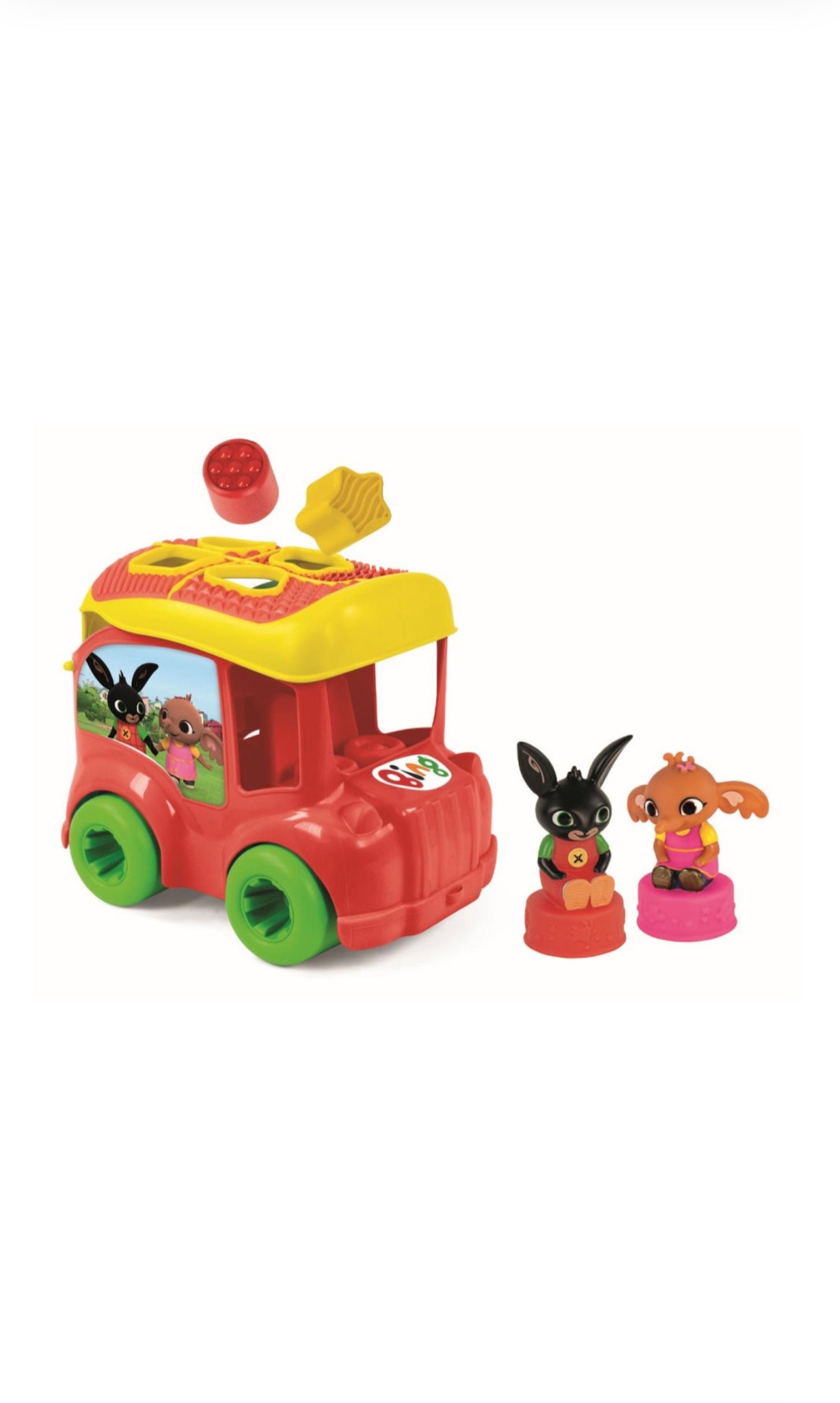 Bing- Clemmy bus in forme con personaggio di Bing e Sula
