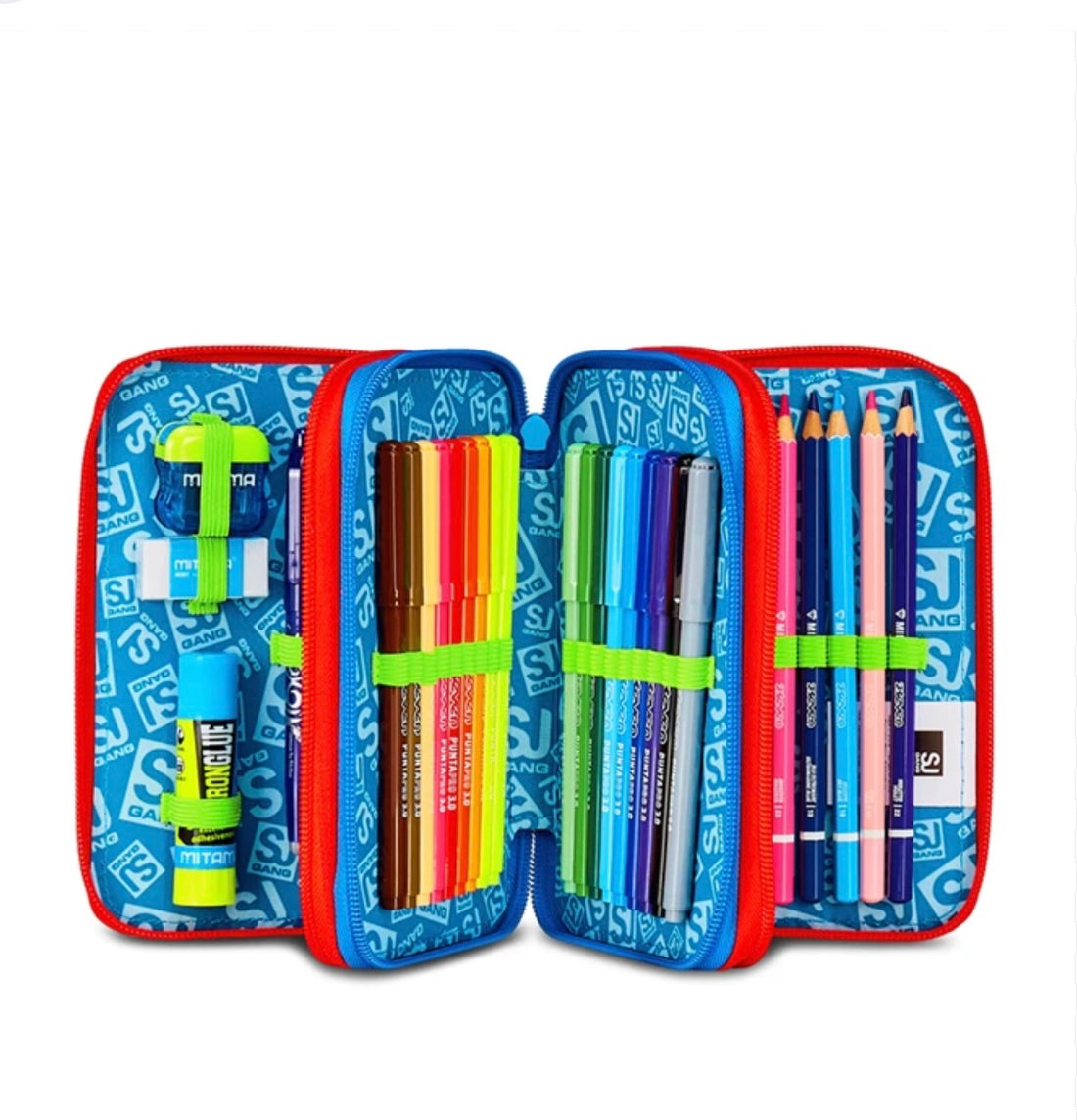 Sj Ever- Astuccio 3 zip completo Rules Boy 2025/26
