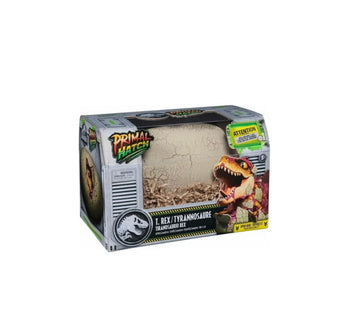 Primal Hatch- Jurassic World uovo interattivo T-Rex+100 suoni e reazioni