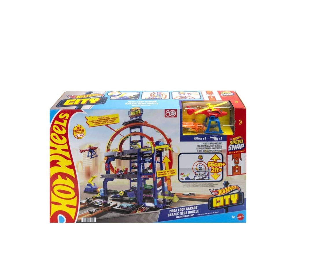 Hotwheels- City garage mega loop