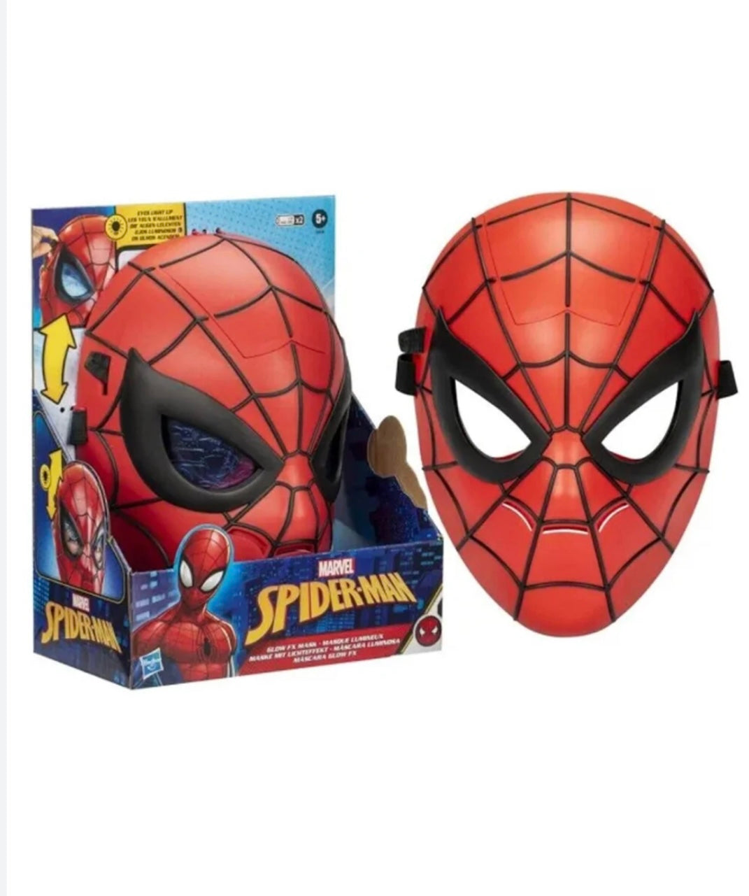 Spider Man- maschera elettronica con luci