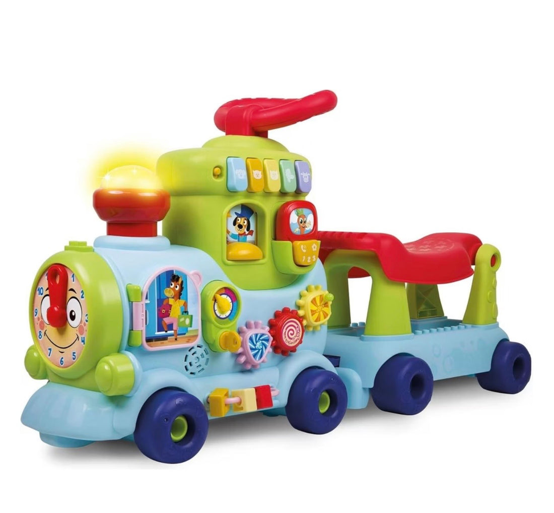 Carotina- Baby trenino 4in1 elettronico, parlante e luminoso