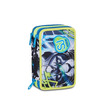 Sj Gang- Astuccio 3 zip glace panther 2026/27