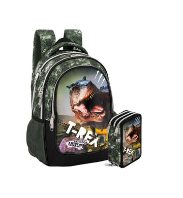 Julian Ross- Zaino multi round Jungle Rex + astuccio 3 zip completo 2026/27