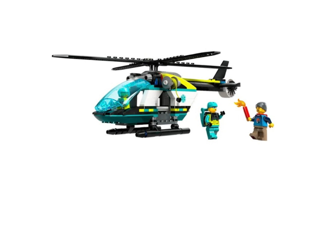 Lego City- elicottero di soccorso di emergenza