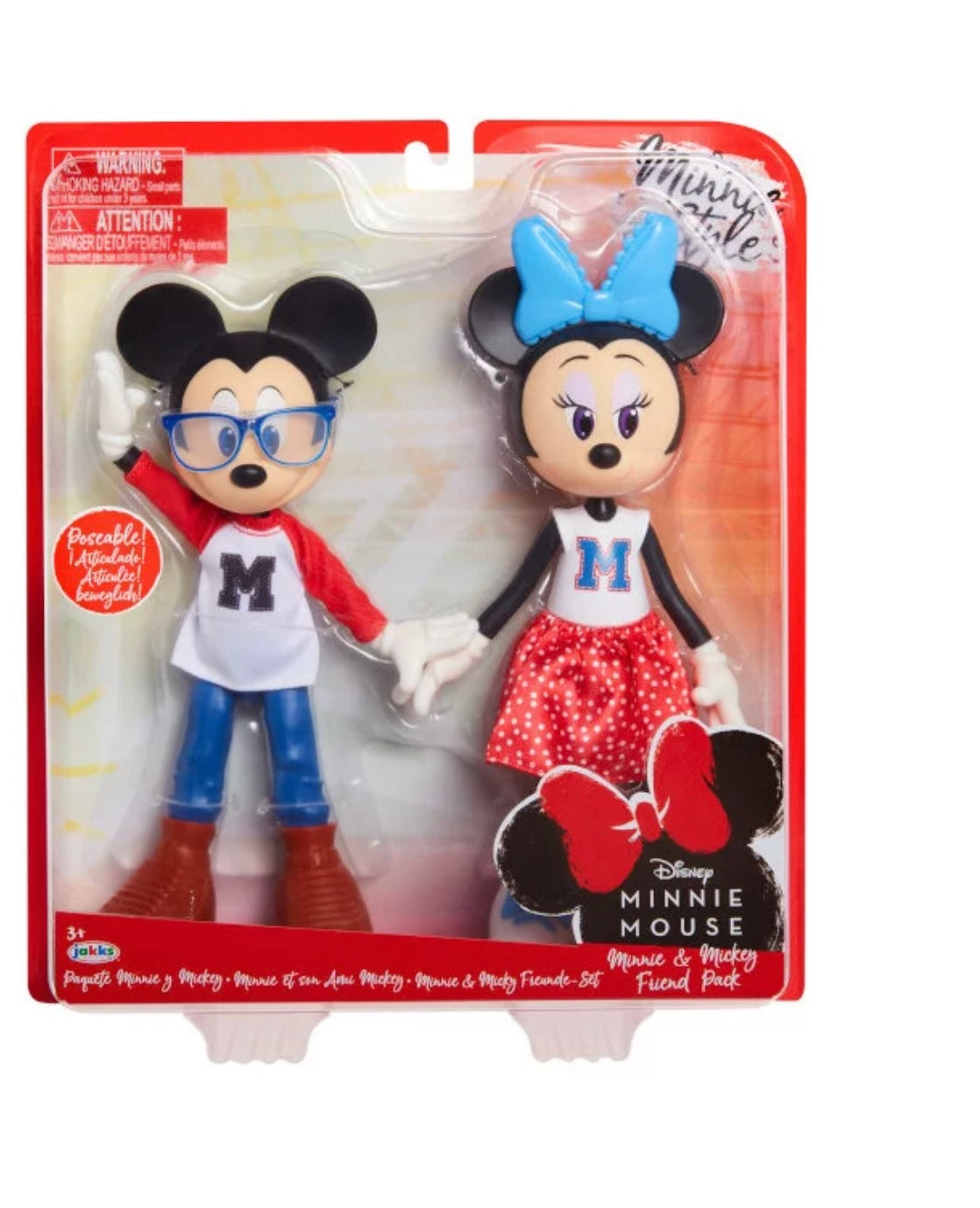 Disney Minnie Mouse- Coppia Minnie e Mickey