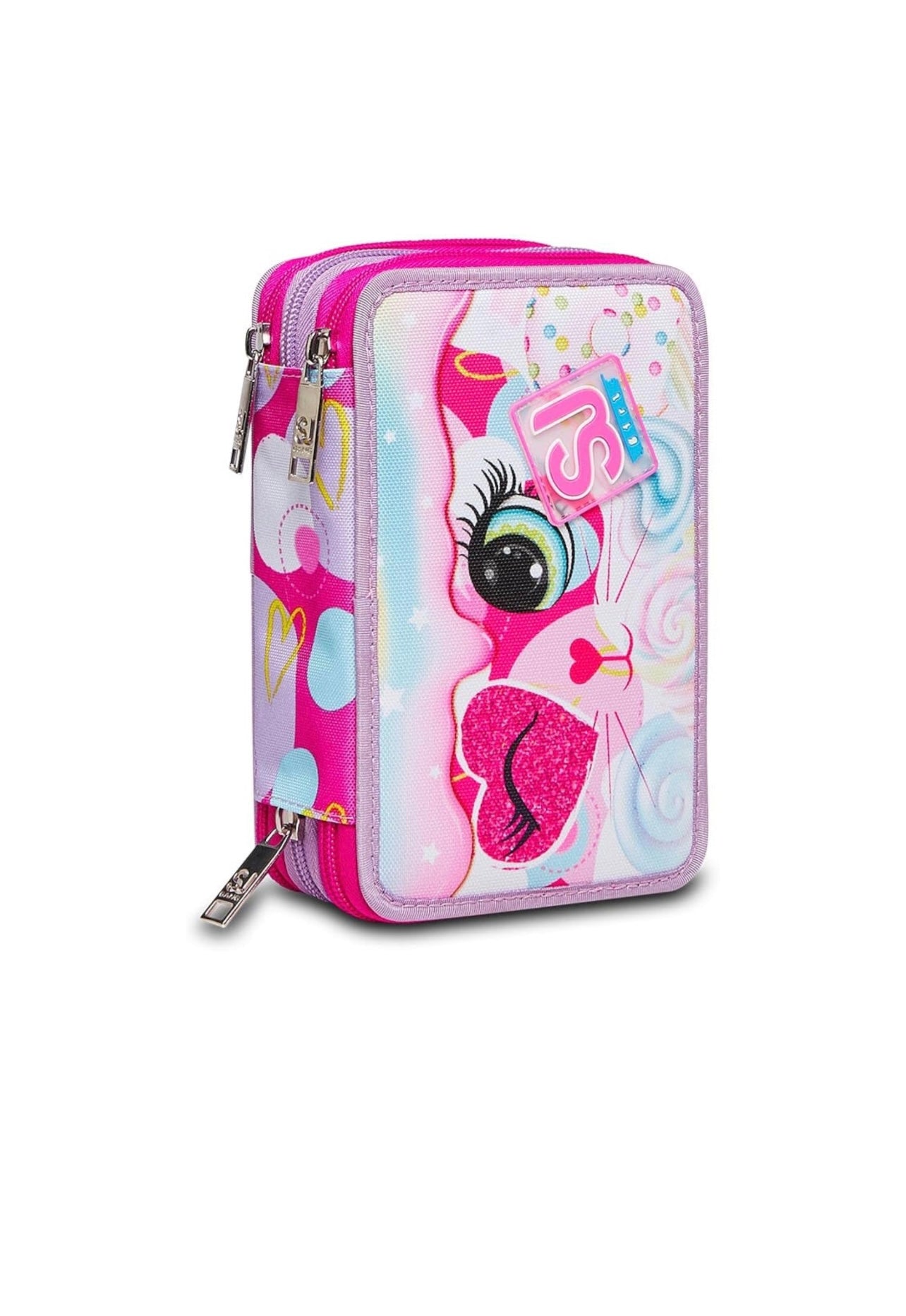 Sj Gang- astuccio 3 zip completo heart lolly
