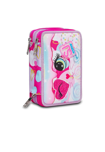 Sj Gang- astuccio 3 zip completo heart lolly