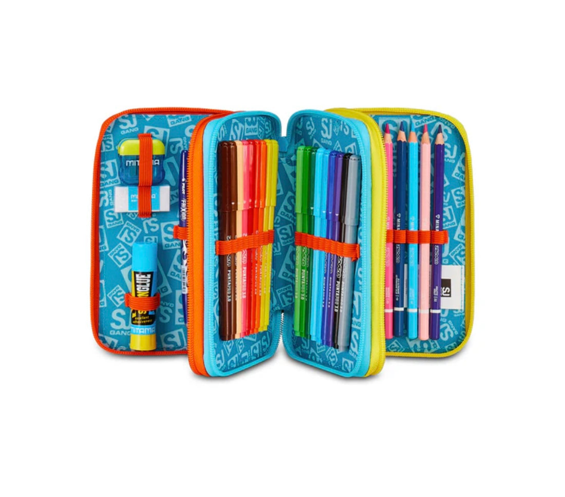 Sj Gang- Astuccio 3 zip completo sharky Skate 2025/26