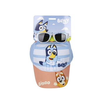 BLUEY- SET CAPPELLO CON VISIERA E OCCHIALI DA SOLE