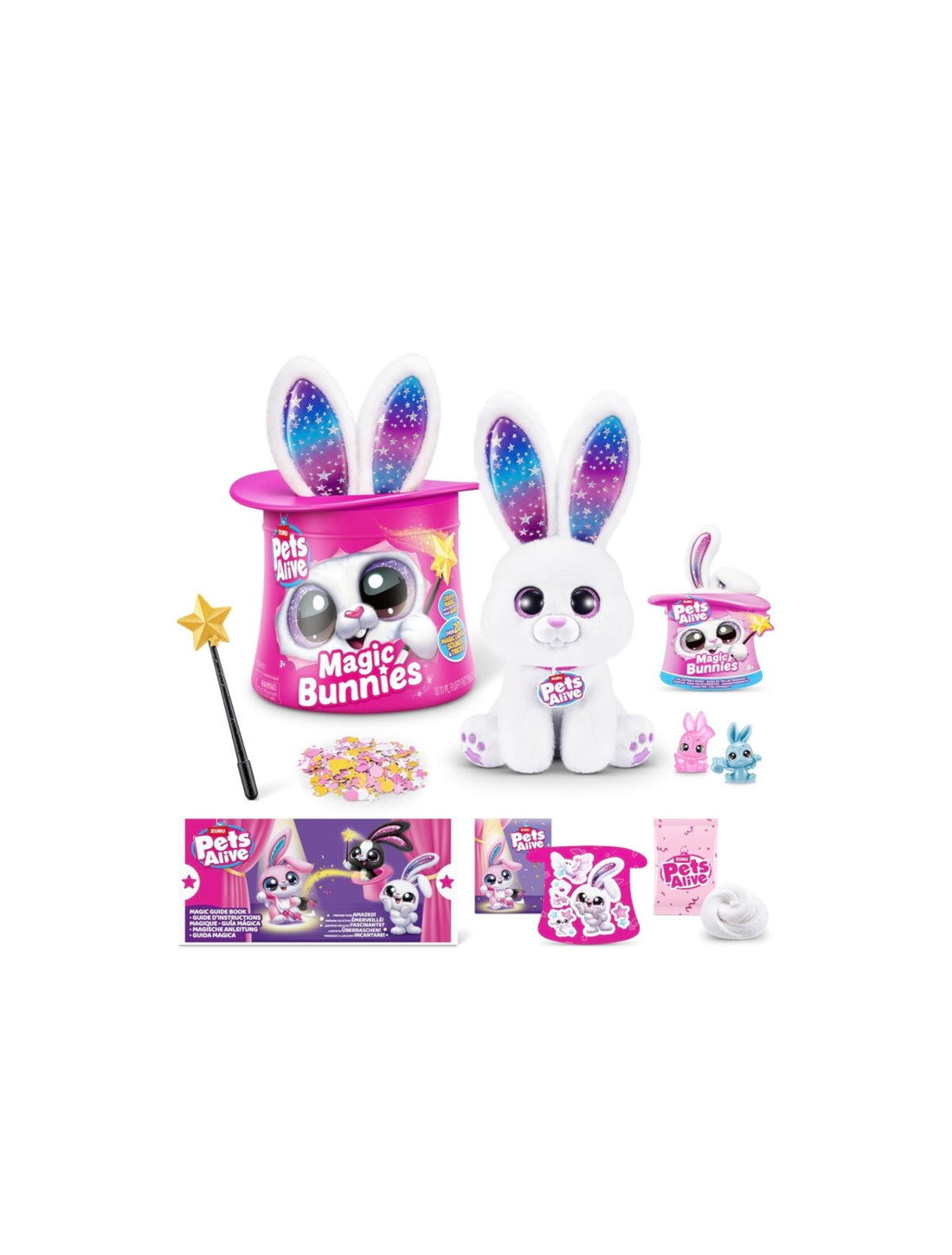 Pets Alive- Magic Bunnies interattivo peluche magico