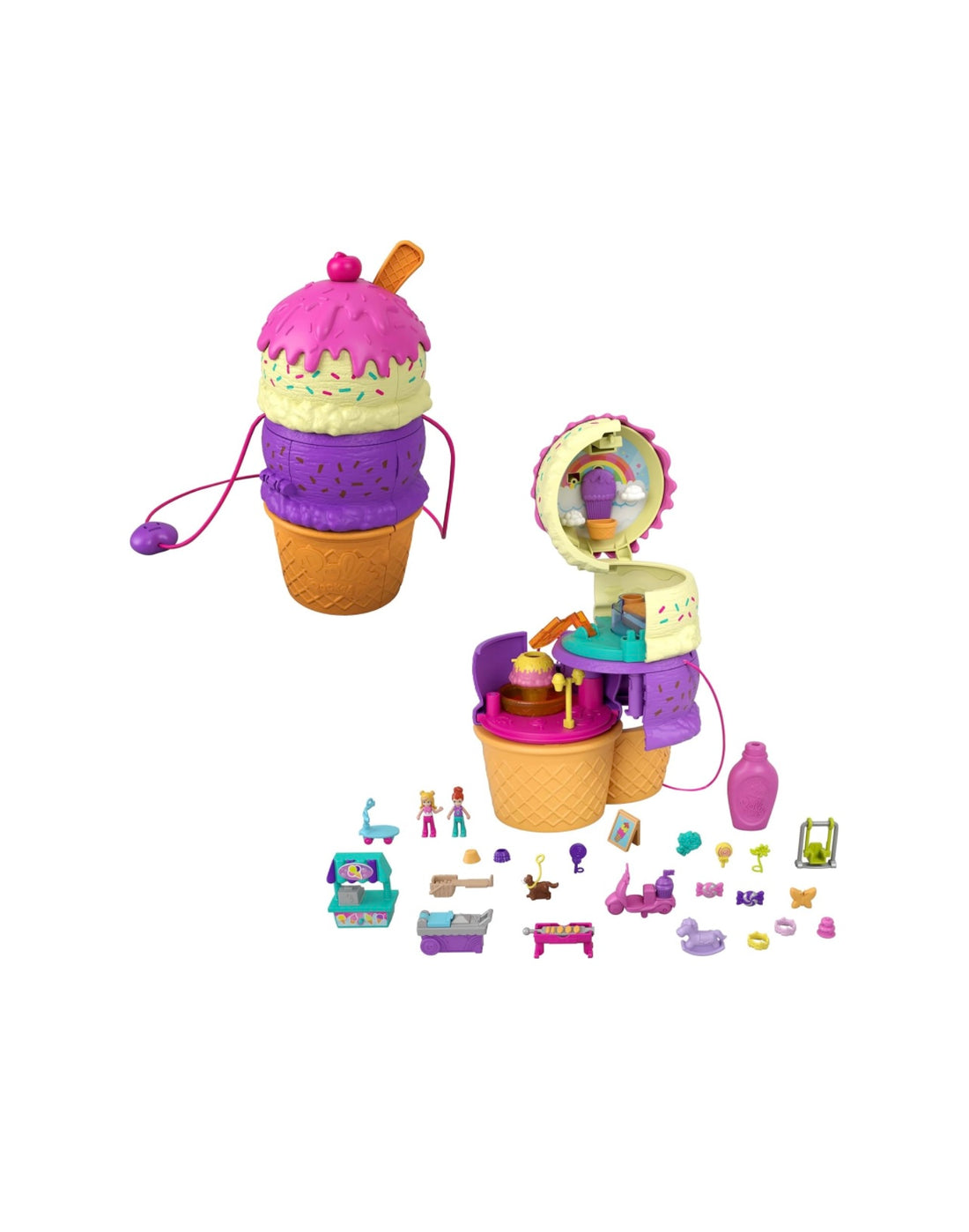 POLLY POCKET- BORSETTA TWIST GELATO