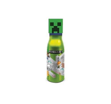 Minecraft- Borraccia alluminio 690 ml 3D