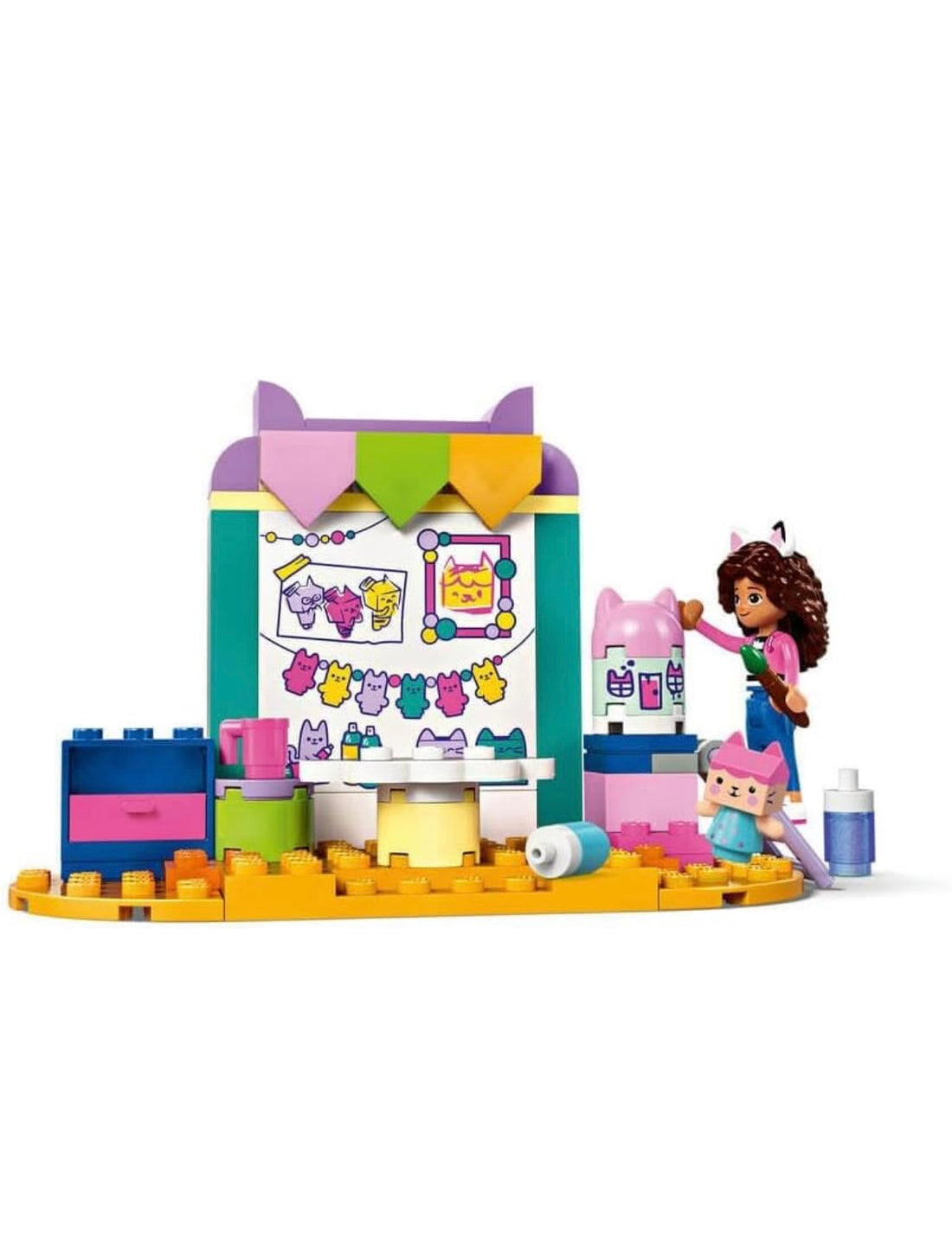 Lego- la casa delle bambole di Gabby creazioni con baby scatola