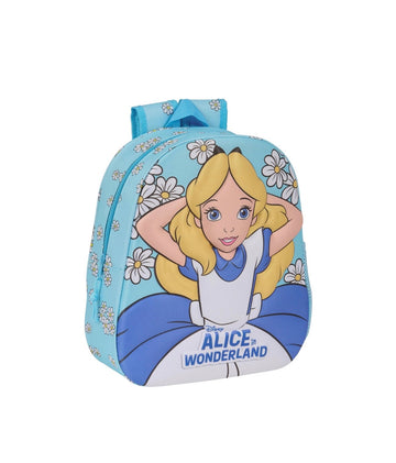 Disney - Alice nel paese delle meraviglie zainetto asilo 3D 2026/27