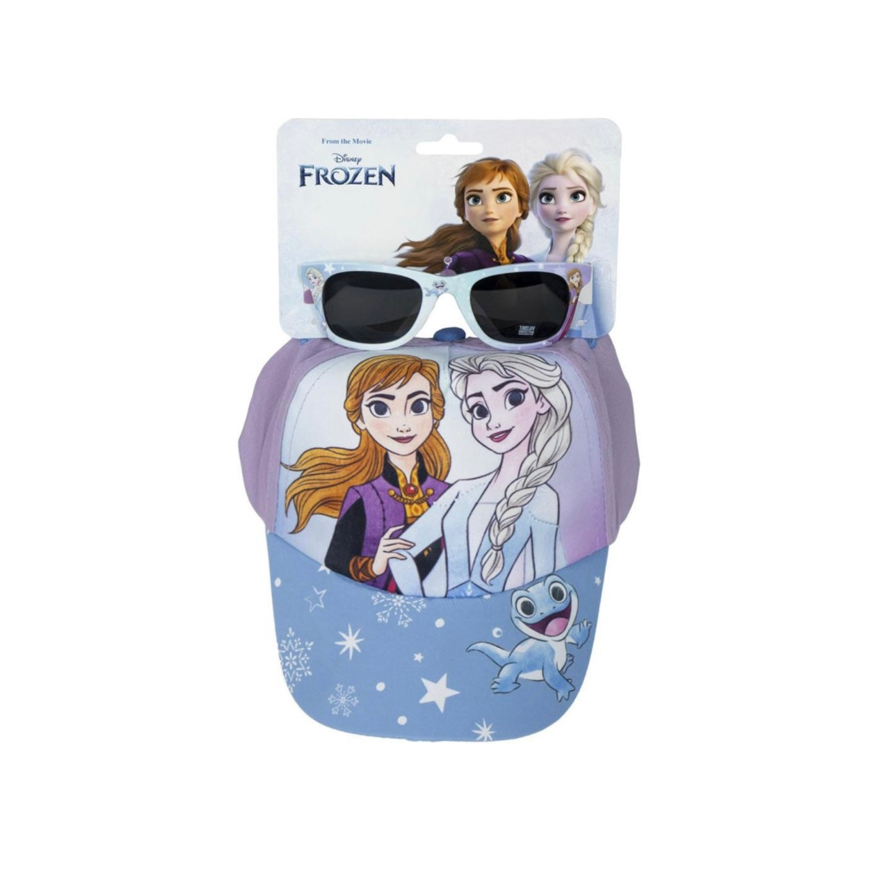FROZEN- SET CAPPELLO CON VISIERA E OCCHIALI DA SOLE