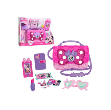 Minnie Mouse- Borsa fiocco con accessori