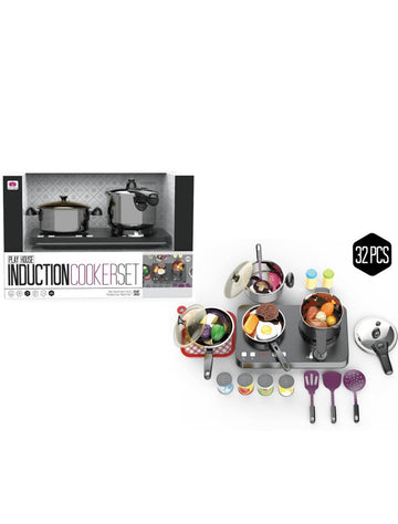 Kidz Corner- Piano cucina induzione con pentole 32 pezzi