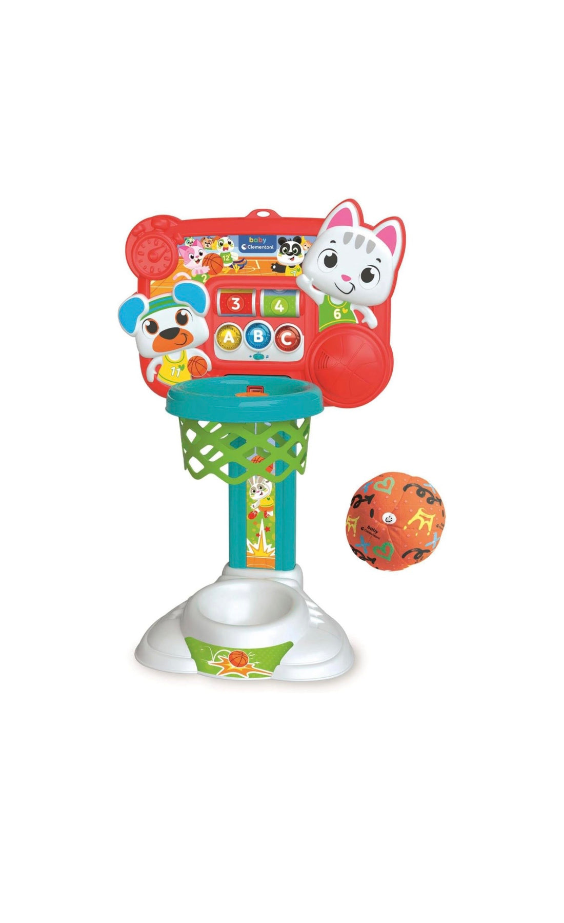 Baby Clementoni- Canestro mira e tira