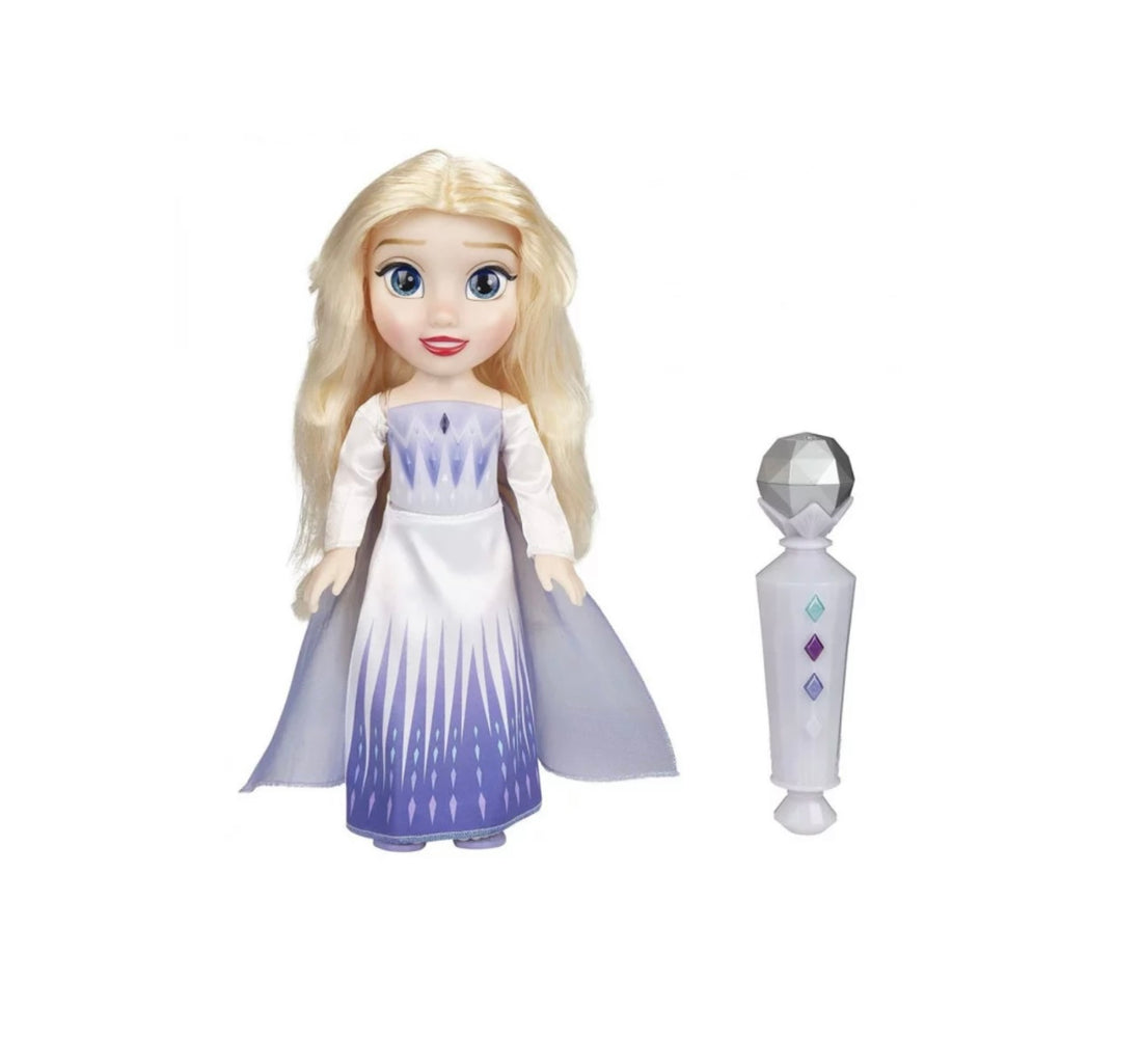 Disney Frozen- Elsa cantante con microfono interattivo
