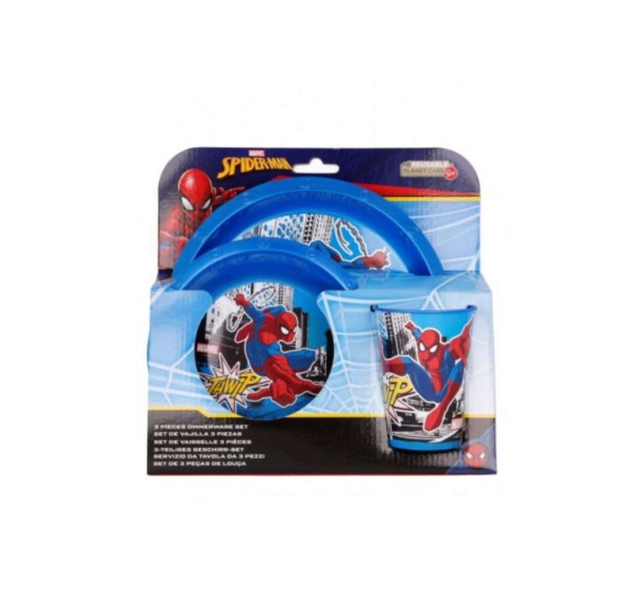 SPIDERMAN- SET PAPPA