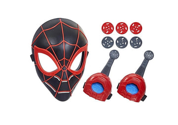 Spider Man- Web action set maschera e lancia dischi