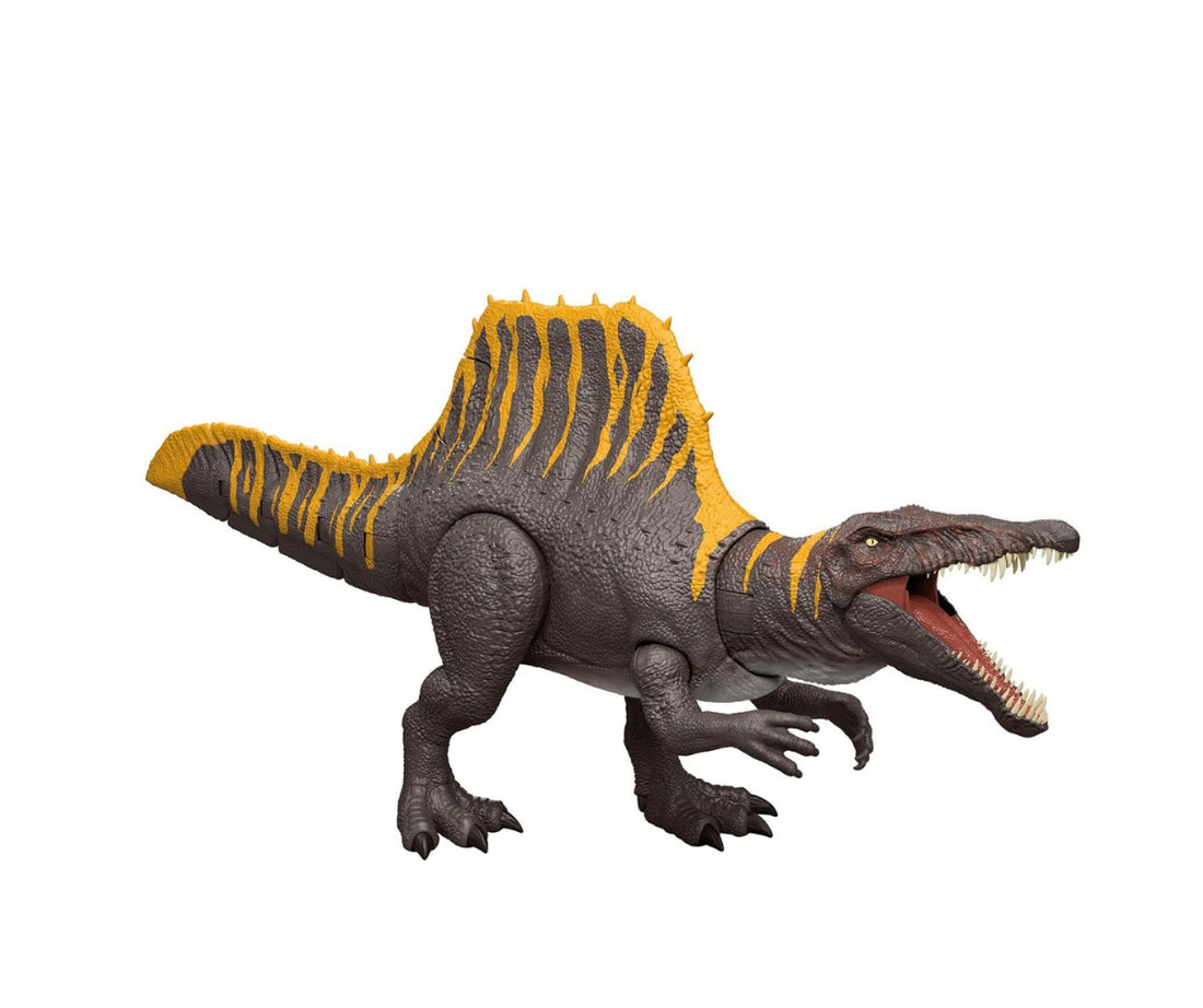 Jurassic World- Spinosaurus rebirth attacco furioso