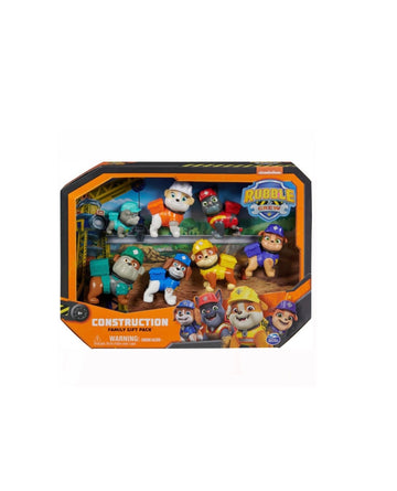 Paw Patrol- Rubble & crew family 7 personaggi