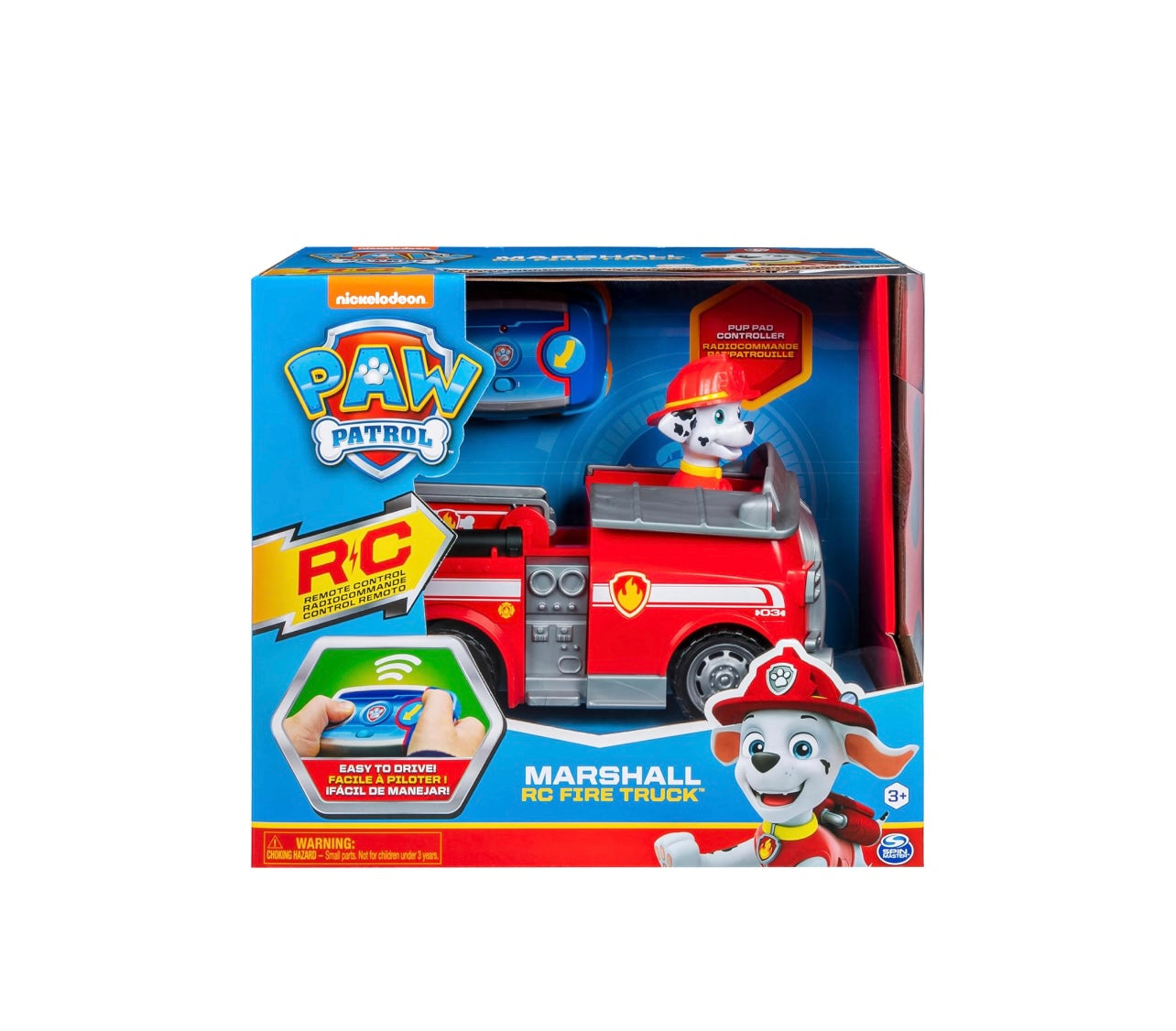Paw Patrol- Veicolo radiocomando Marshall / Chase