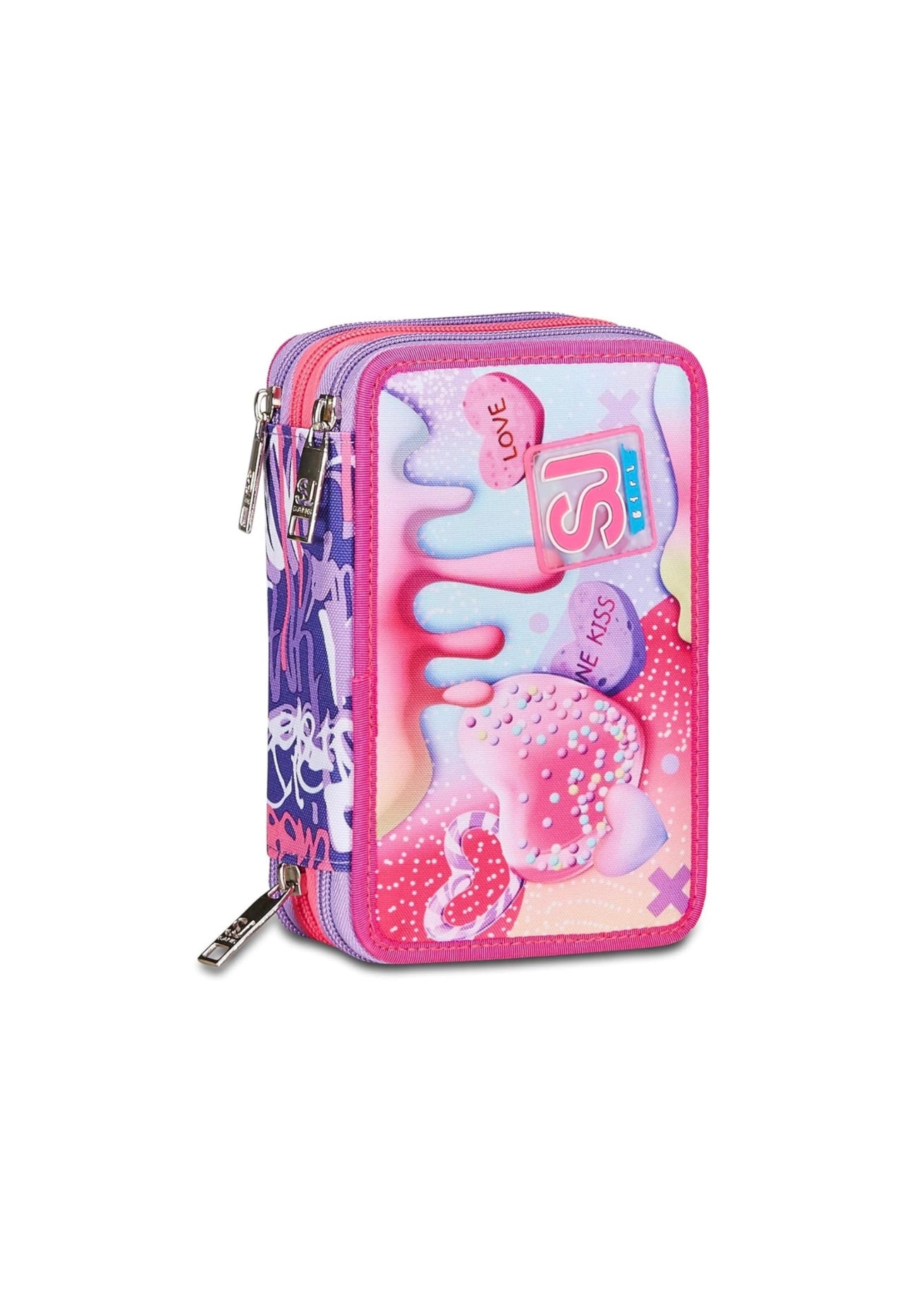 Sj Gang- astuccio 3 zip completo sphere full girl