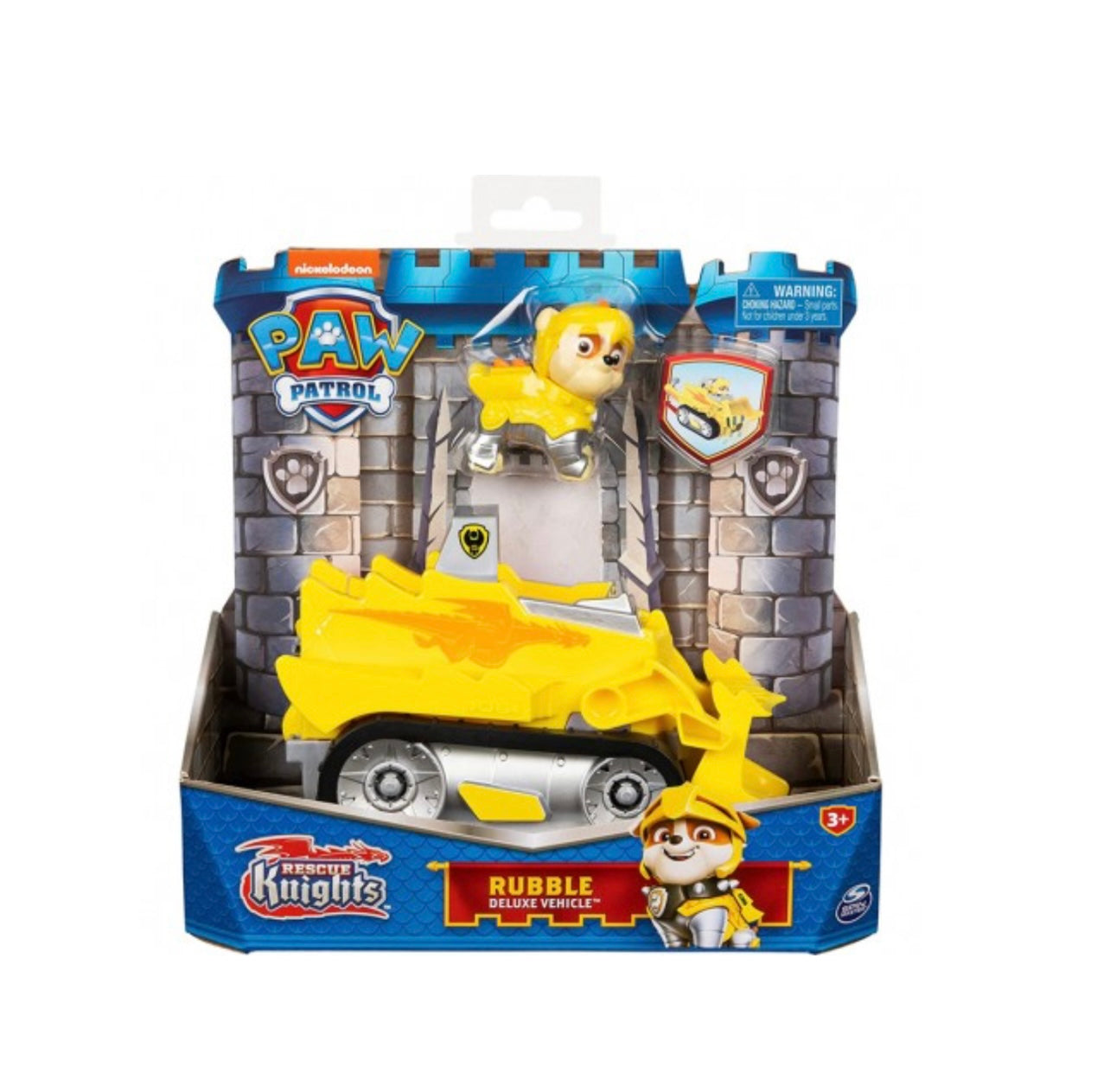 PAW PATROL- RESCUE KNIGHTS RUBBLE DELUXE