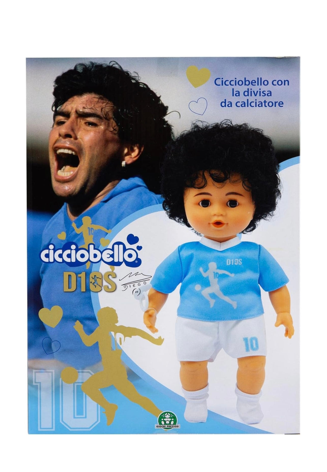 Cicciobello- Maradona 30cm D10S