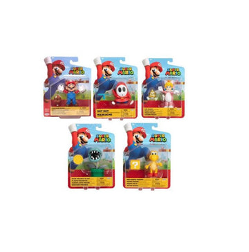 SUPER MARIO-  PERSONAGGI 10CM ASSORTITI