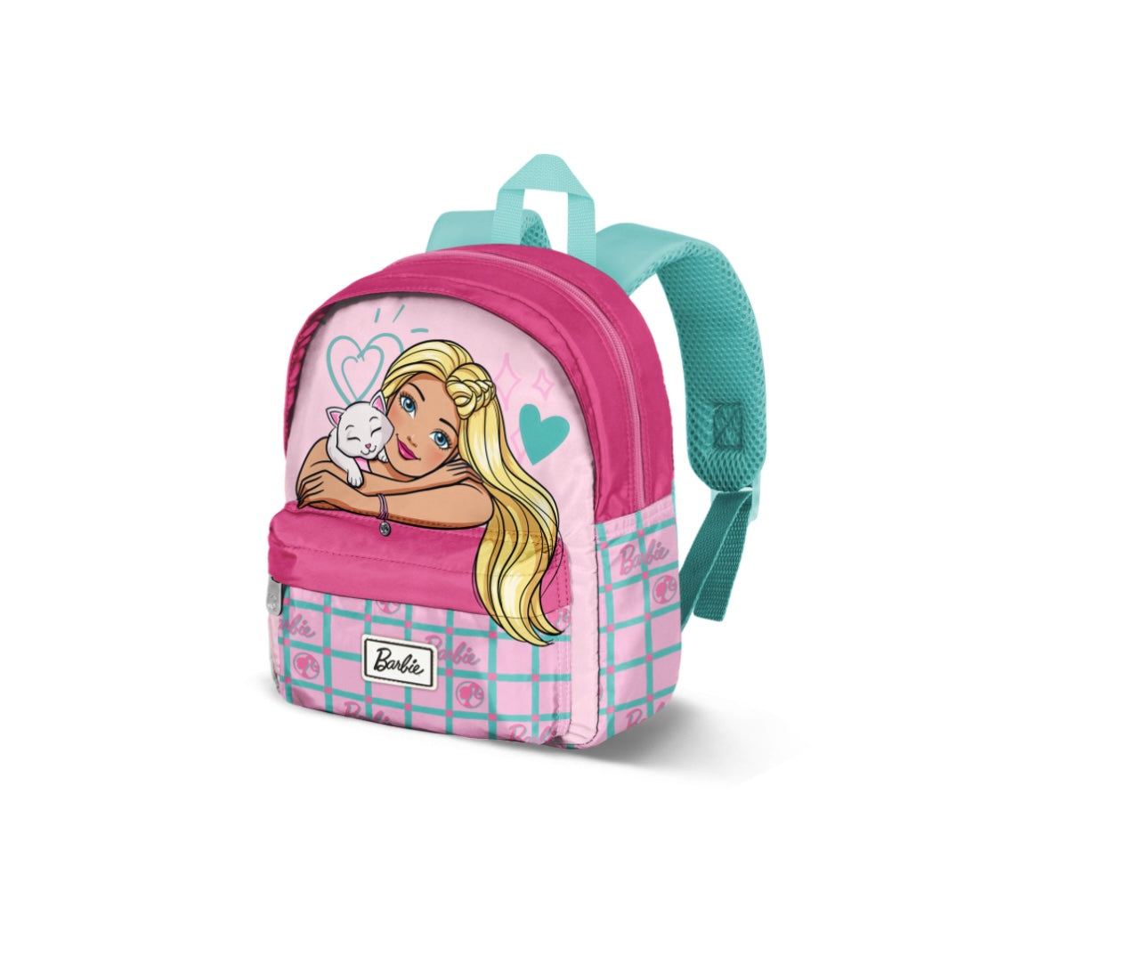 Barbie- Zainetto asilo con tasca frontale