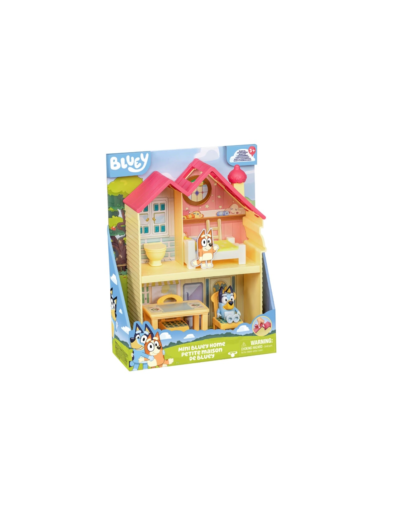 Bluey- Playset la casa di bluey con personaggio e accessori