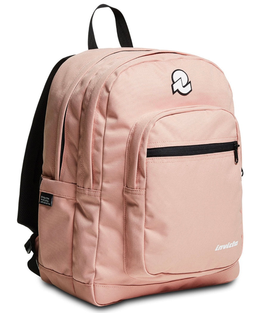 Invicta- zaino organizzato jelek plain pink