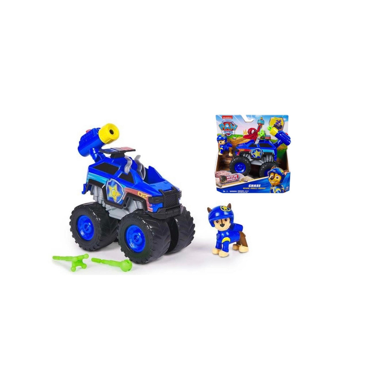 Paw Patrol- Chase veicolo con personaggio