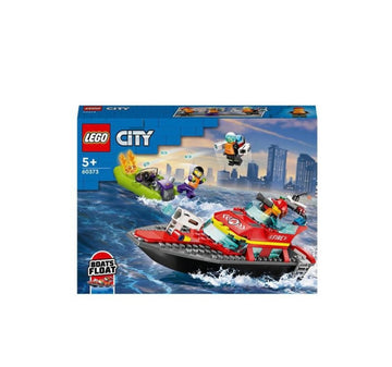 Lego- City Fire barca di soccorso antincendio dei vigili del fuoco