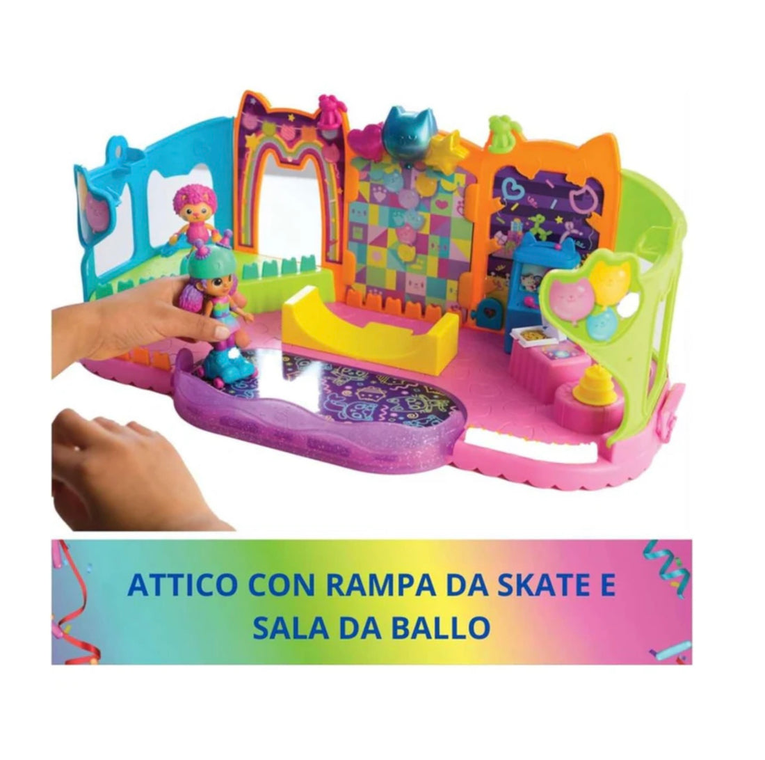 Gabby’s DollHouse- Playset l’attico party room