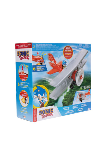 Sonic- Biplano tornado con personaggio incluso