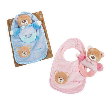 Lelly- Peluche con bavaglino