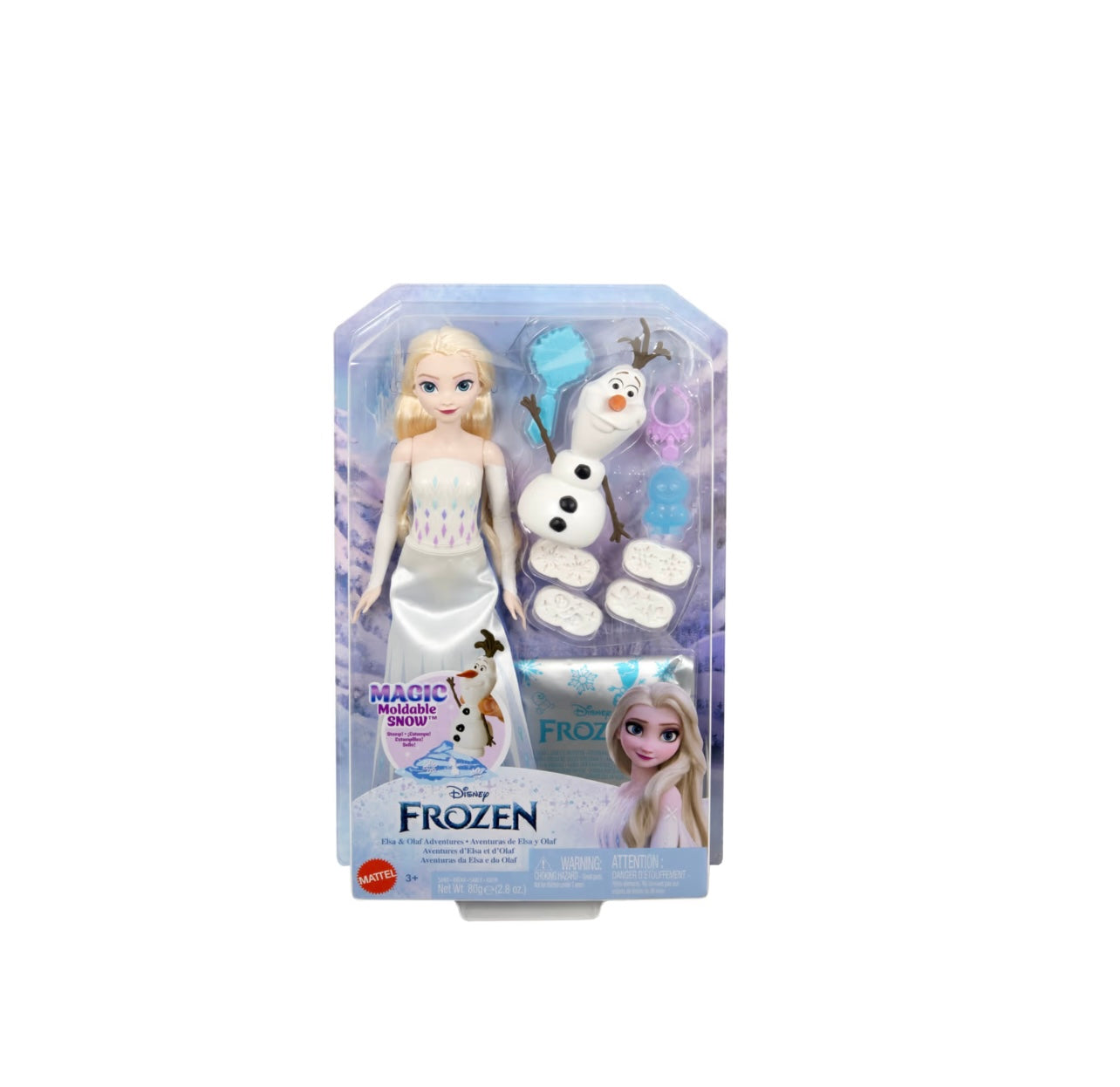 Frozen- Elsa e Olaf Playset con pasta da modellare