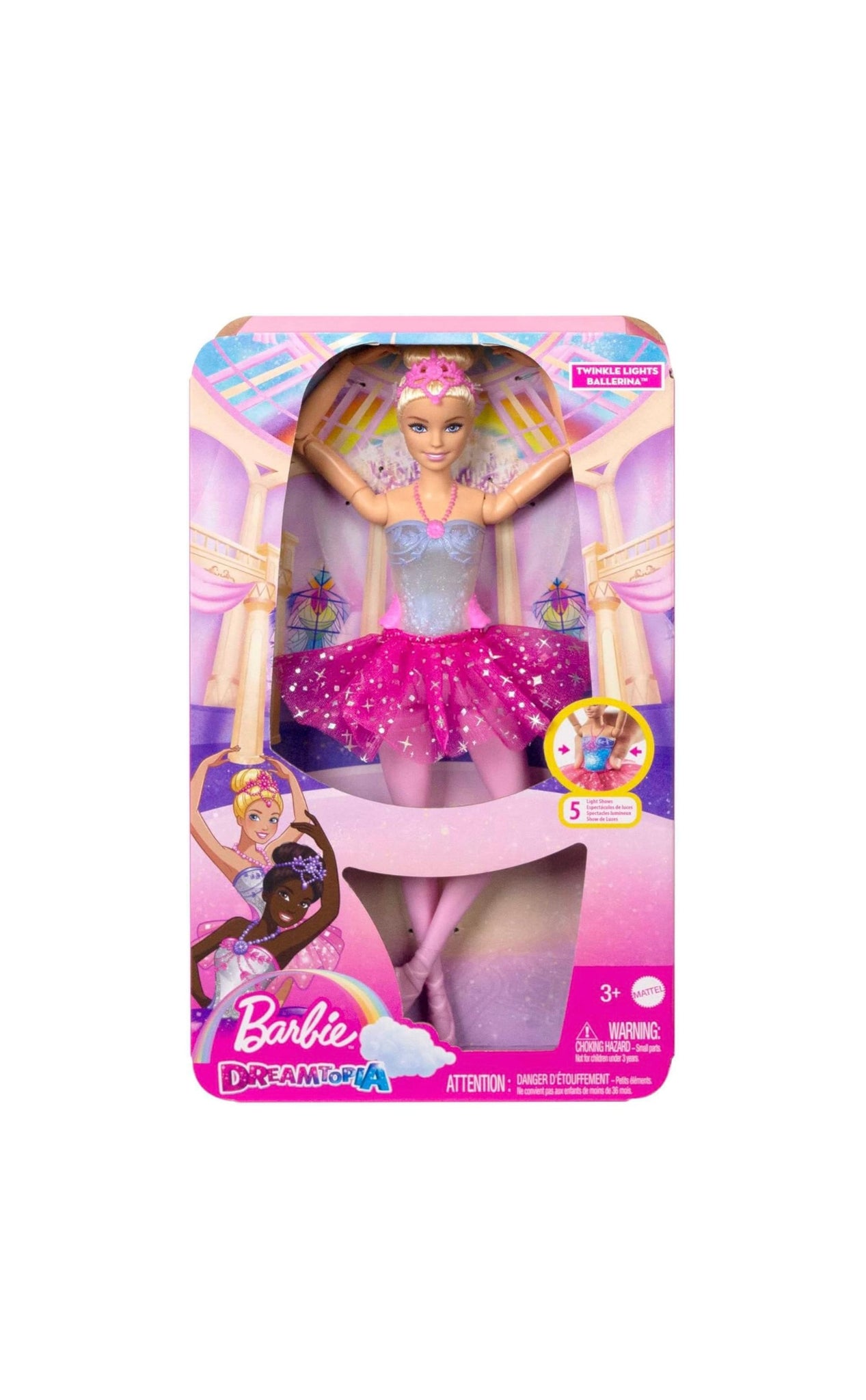 Barbie dreamtopia- Barbie ballerina luci scintillanti