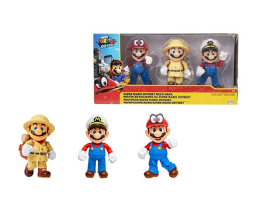 SUPER MARIO- ODYSSEY PACK 3 PERSONAGGI